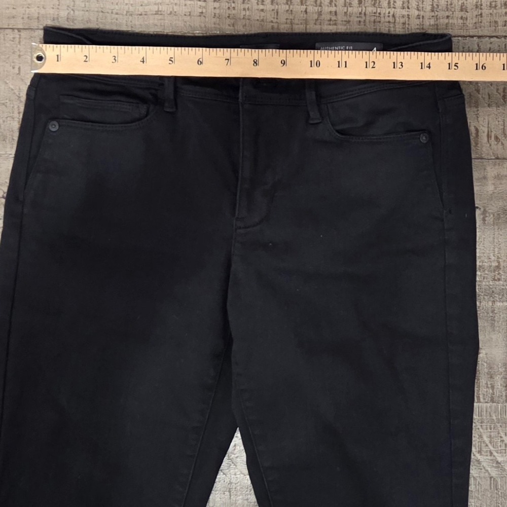J.Jill Black Authentic Fit Slim Ankle Jeans Size 4 - Picture 4 of 9